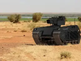 TheMIS on a dry plain