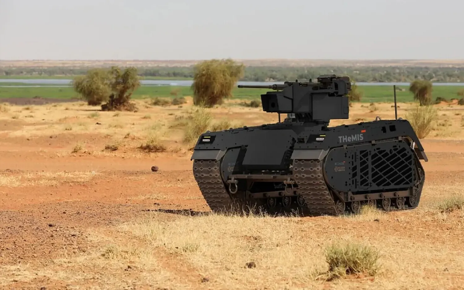 TheMIS on a dry plain