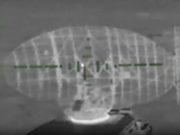 two russian radars destroyed crimea one ukrainian sea drone never touched shore · post parol-4 radar interrogator part friend-or-foe identification system seen fpv moments before strike occupied late 2026 video