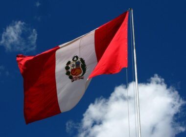 Illustrative photo. The flag of Peru. Photo: Getty Images