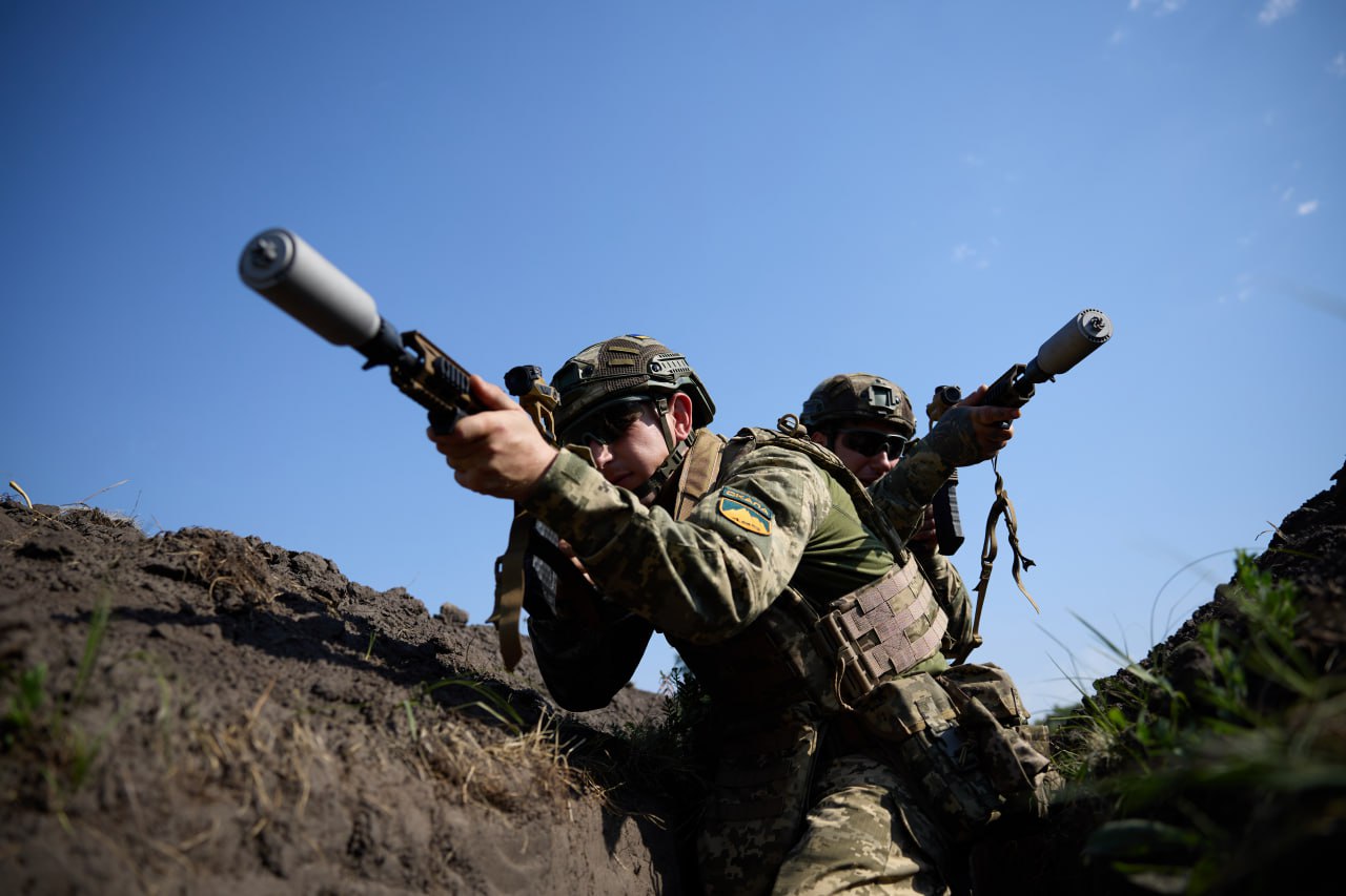 Soldiers of Ukraine’s 425th Separate Assault Regiment Skelia. Photo: Skelia