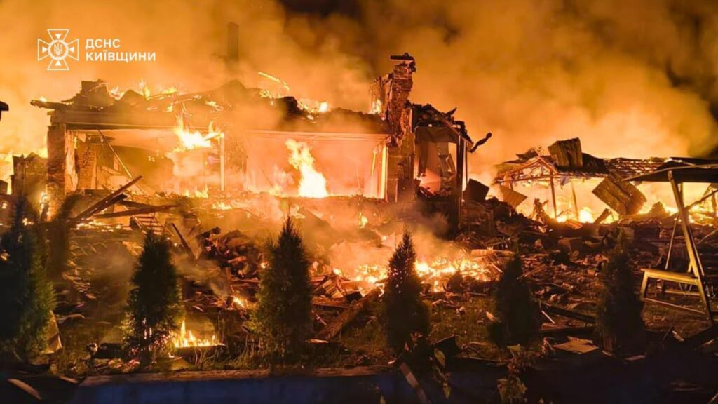 Russian strike kills 3-year-old boy and his grandparents in Kyiv Oblast village