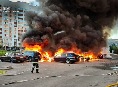 Aftermath of a Russian strike on Kyiv Oblast, 28 August 2026. Photo: Ukraine's State Emergency Service