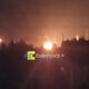 Fire reported at Russia's Kirishi/KINEF oil refinery following an overnight Ukrainian drone attack, 29-30 August 2026. Photo: Exilenova+
