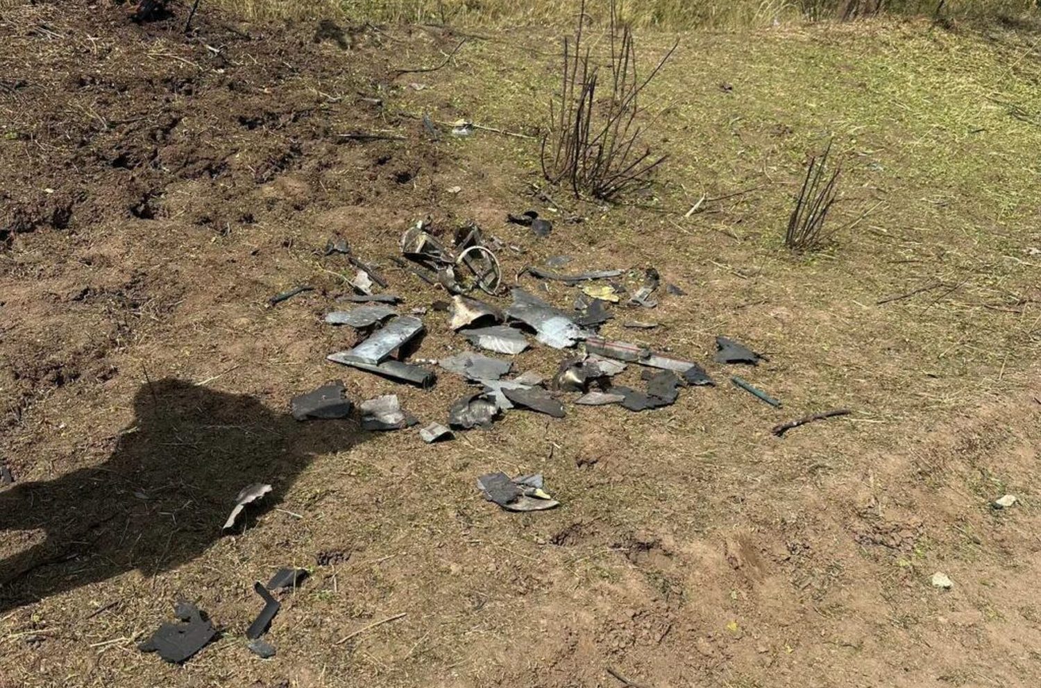 twelve kilometers war drone blast set moldovan field alight · post fragments police preliminarily identified parts combat recovered near crocmaz moldova's ștefan vodă district 9 2026 debris same ukraine news