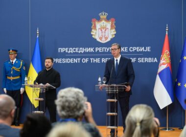 food-safety pact winter aid package what ukraine serbia actually agreed belgrade · post ukrainian president volodymyr zelenskyy (left) serbian aleksandar vučić joint news conference 8 2026 presidentgovua left vucic right