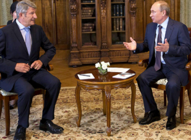 Philippe de Villiers meets Vladimir Putin amid the Malofeyev venture