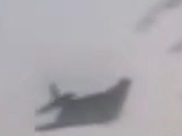 mystery drone resembling america's f-117 stealth jet filmed over russian refinery · post struck oil ufa area russia 2 2026 exilenova+ video ukraine news ukrainian reports