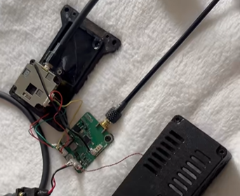 Electronic warfare equipment from Shahed drones.