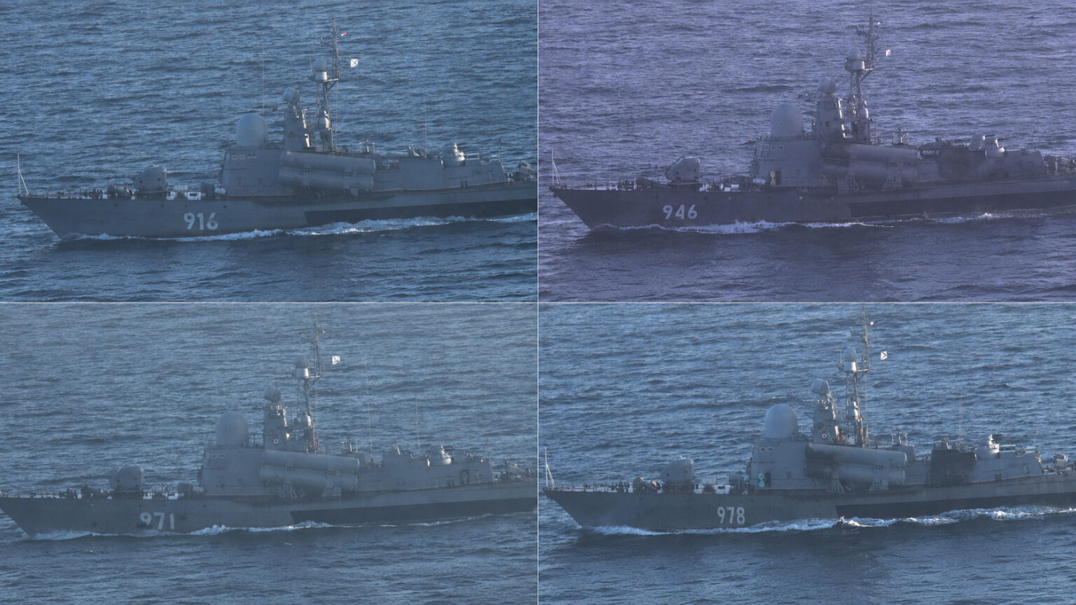japan tracks four russian missile boats passing close its coast off hokkaido · post tarantul iii detected near japan's territorial waters 14 2026 російські ракетні катери виявлені поблизу територіальних вод