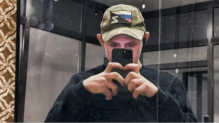 Oleksandr Mustiatse, who was a child in occupied Kherson Oblast after Russia's full-scale invasion, has joined the Russian army. Source: Kuleba/Threads