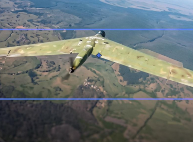 A Ukrainian drone is approaching a Russian target. Source: The Ukrainian Defense Ministry