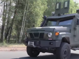 The first Ukrainian radiation and chemical reconnaissance vehicles on the armored Tisa chassis. Source: Pivnenko
