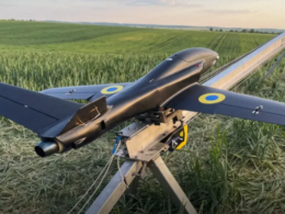 The Ukrainian arsenal gained its first jet-powered interceptor drone, the Alexa Spatium. Source: Ukraine's Defense Ministry