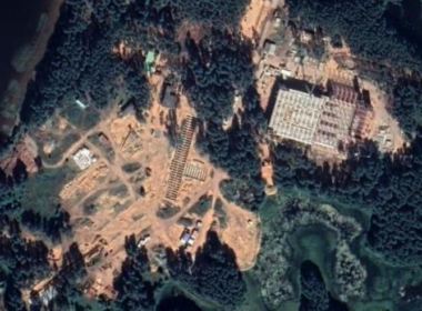 The satellite image of active development of the facility. Source: Ukraine's Defense Intelligence