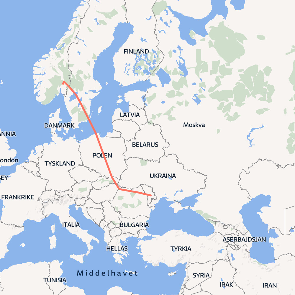 one russian drone held up seven flights moldova zelenskyy's trip norway king harald v's funeral among · post route flight oslo 8 2026 маршрут літака зеленського вересня року джерело nrk