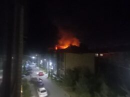 drones hit rostov-on-don second straight night—osint monitors say military airbase likely target again · post fire over after ukrainian drone attack 18 2026 пожежа у російському ростові унаслідок атаки українських