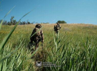 46th Air Mobile Brigade in training.