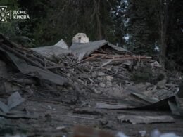 un monitors counted 183 ukrainian children killed wounded highest since 2022 · post rubble destroyed home after russian attack kyiv oblast ukraine 1 2026 5238173042721104224 news reports