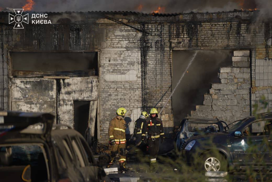 envoys left russia opened one weapon ukraine still cannot stop · post firefighters beside burned-out cars damaged warehouse after russian strike kyiv 8 2026 5258162988747793190 news ukrainian reports