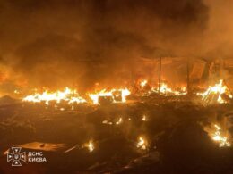 envoys left russia opened one weapon ukraine still cannot stop · post fire inside damaged building after russian strike kyiv 8 2026 5258162988747793192 news ukrainian reports