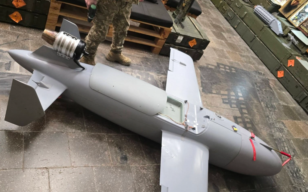 “Bars” jet-powered drone. Photo: Museum of the Russian-Ukrainian War