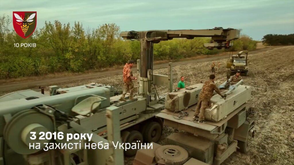 Loading a Skyguard/Aspide air defense system