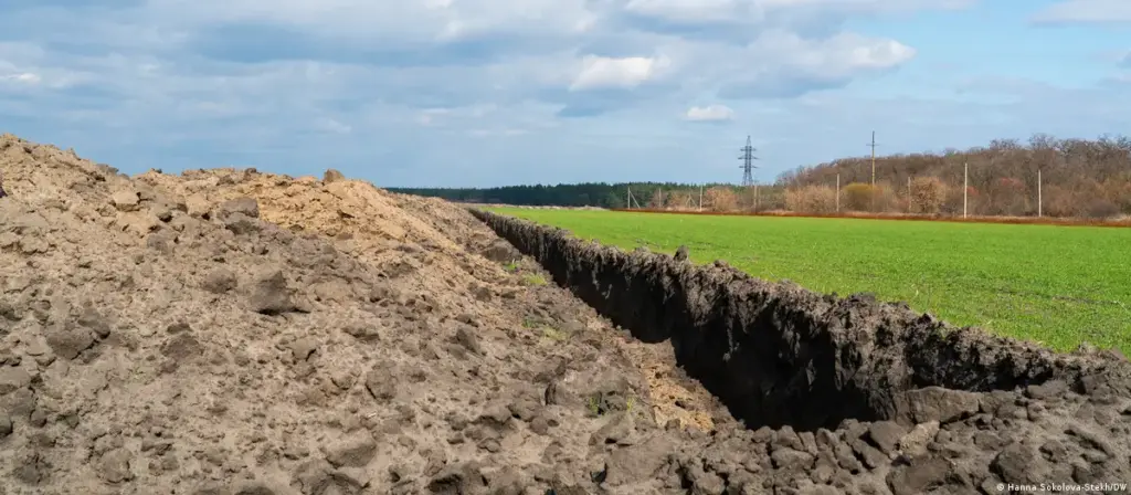 Defensive fortifications in Dnipropetrovsk Oblast, Ukraine. Illustrative photo: Hanna Sokolova-Stekh/DW