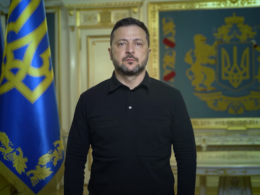 Ukrainian President Volodymyr Zelenskyy during his evening address, 1 September 2026. Screenshot from video: Zelenskyy