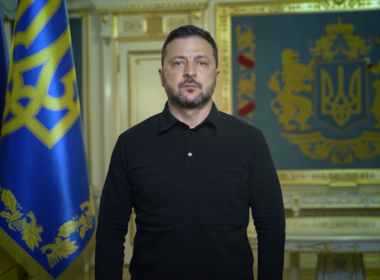 Ukrainian President Volodymyr Zelenskyy during his evening address, 1 September 2026. Screenshot from video: Zelenskyy