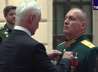 Russian Major General Anton Grunis. Screenshot from video: Madyar / Telegram