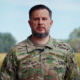 Ukraine's Third Army Corps commander Brigadier General Andrii Biletskyi announcing new developments in