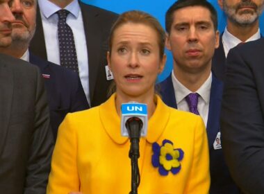 food never used weapon eu calls black sea attack moratorium · post foreign-policy chief kaja kallas speaks press stakeout during un general assembly new york 23 2026 ukraine news ukrainian