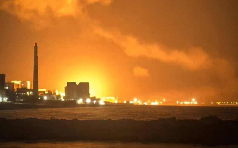 Makhachkala port in Russia’s Dagestan after Ukraine’s reported strike on its oil infrastructure on 10 September 2026. Photo: Ukraine's Special Operations Forces