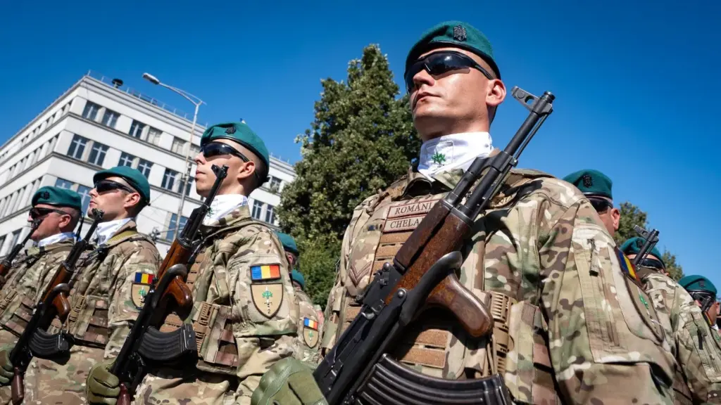 Romanian military personnel. Photo: Romanian Ministry of National Defence / Facebook