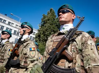 Romanian military personnel. Photo: Romanian Ministry of National Defence / Facebook