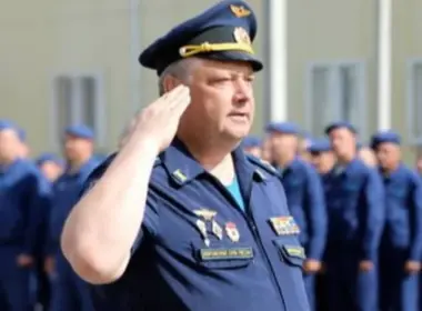 gunman motorcycle shoots russian air force general ukraine says ordered strike kyiv's children's hospital · post major nikolai varpakhovich commander russia's 22nd heavy bomber aviation division николая варпаховича news ukrainian