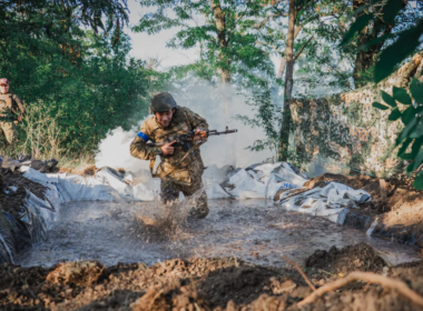 A Ukrainian soldier. Source: The Spartan Brigade