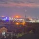 drones hit russia's volgograd samara overnight—fires near lukoil refinery chemical plant likely europe's largest oil tank farm · post fire area kaustik russia 2 2026 пожежа ймовірно в районі волгоградського