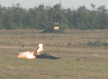 A UR-77 mine-clearing vehicle. Photo: Ukraine's Defense Ministry