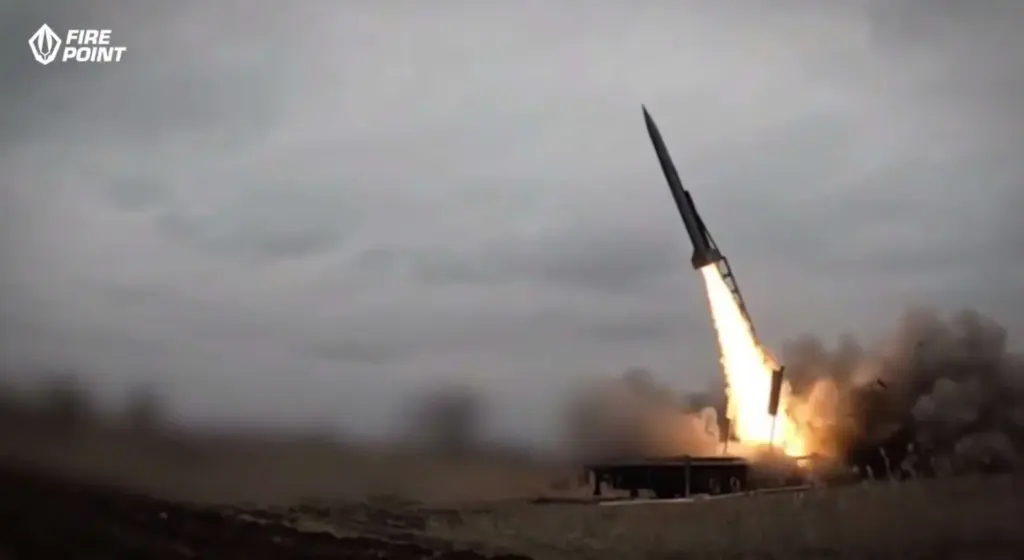 Illustrative photo of a Ukrainian-made missile launch.