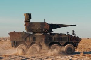A Korkut air defense vehicle.