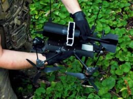 Ukrainian Linza bomber drone. 2024. Ukraine. Photo: Frontline