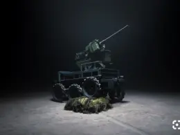 Frodo universal ground robotic vehicle (UGV).