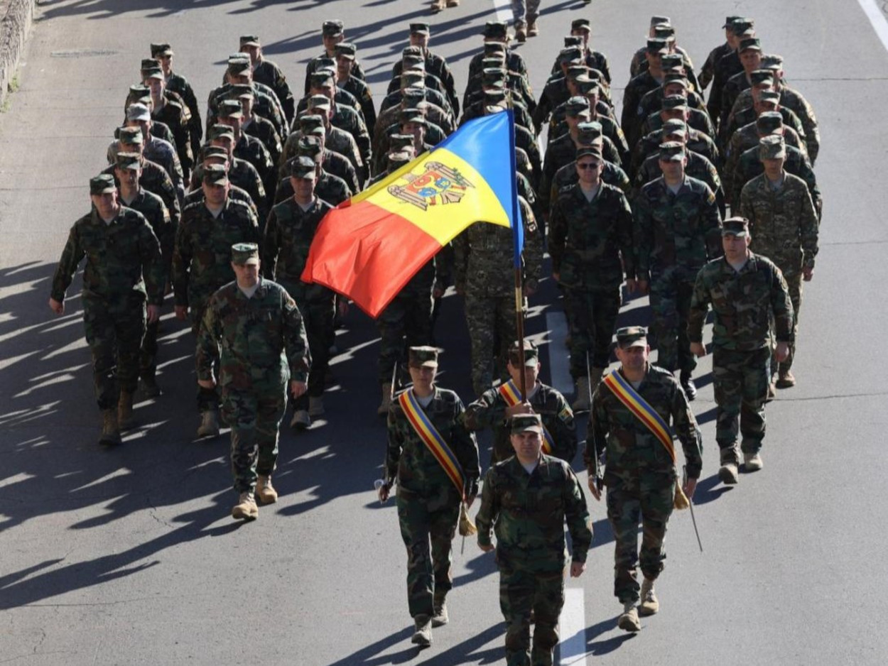 Moldovan soldiers. Photo: Moldovan Army via NewsMaker