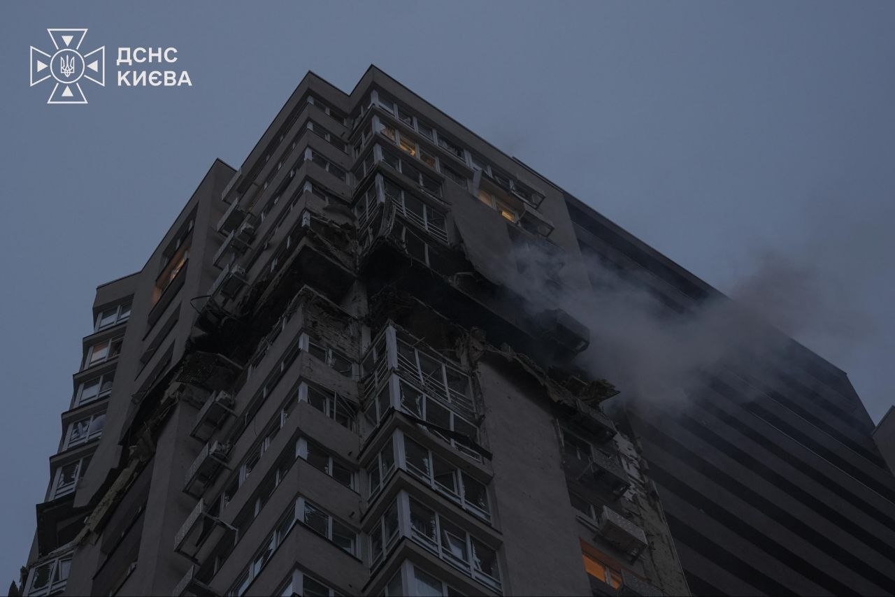 Not just the grid: Russia struck a 24-story block, a university, and ...
