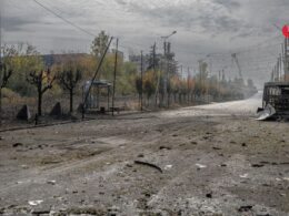 russia kills 33 strike two passenger buses kramatorsk · post aftermath shelling 8 2026 illia andreiev / ukraine news ukrainian reports