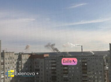 more than 500 drones moscow’s count kh-101 fuel plant second yandex data center far-north refinery hit · post smoke over ukhta komi republic after reported drone attack lukoil 9 2026