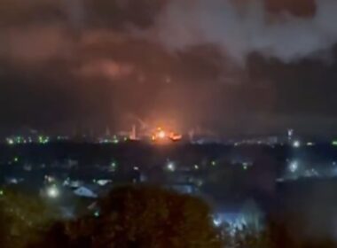 tanks fuel moscow's airliners burning after ukraine's latest drone raid capital region · post fire volodarskaya pipeline station moscow oblast attack 6 2026 video exilenova+ militarnyi пожежа на лпдс володарская
